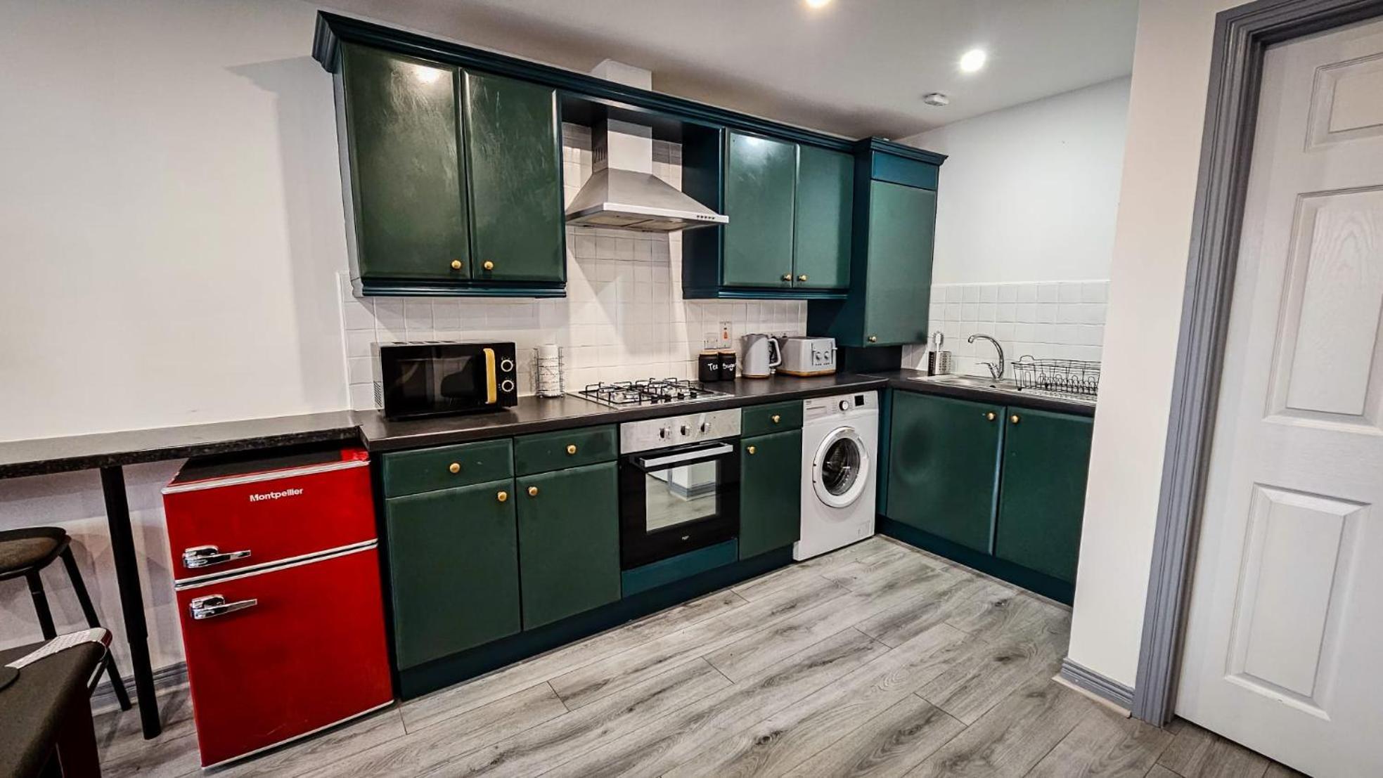 Modern City Centre Apartment Belfast Exterior foto